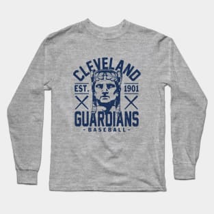 Retro Cleveland Guardians by Buck Tee Long Sleeve T-Shirt